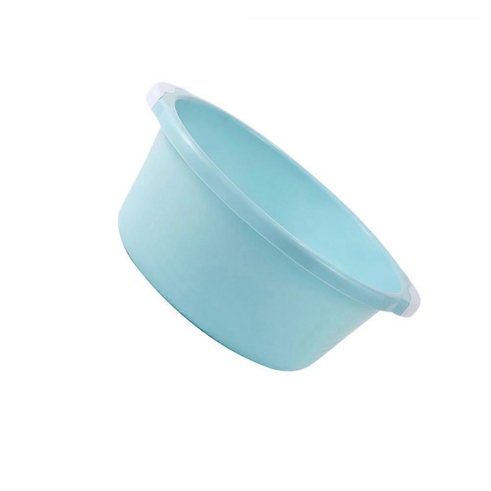 Washbasins Plastic Wash Basin for Home Use 2Pcs Blue Durable Basin