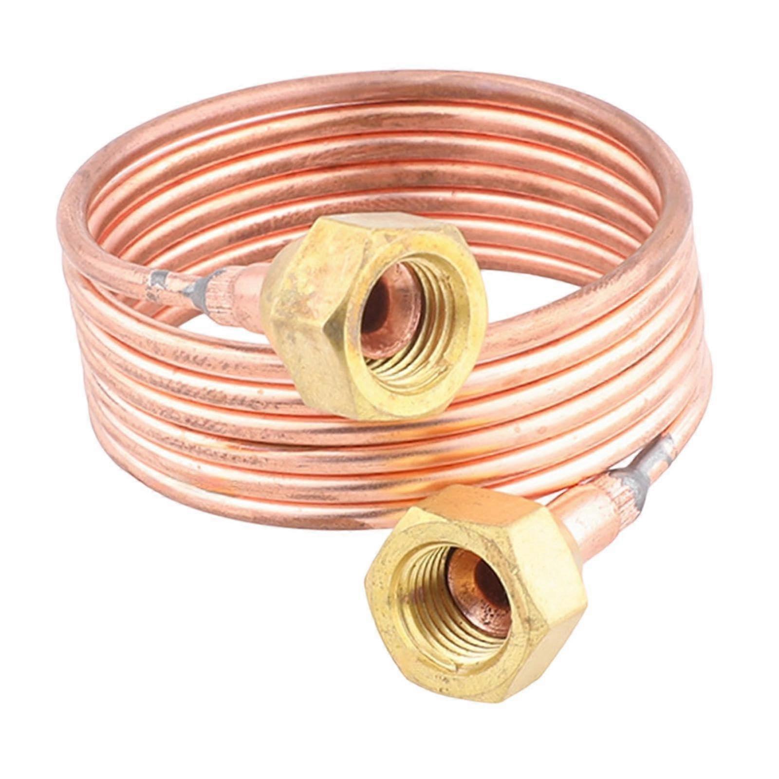 Refrigerator Copper Capillary Tube 3mm Coil 1M Corrosion Resistant for Efficient Cooling Systems