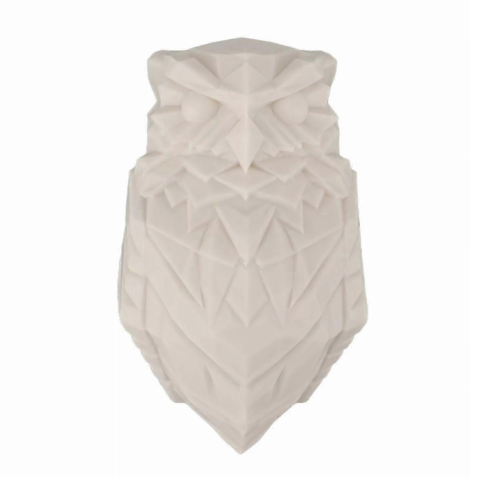 3D Printed Eagle Owl Wall Lamp - Unique Home Decor 26-27s
