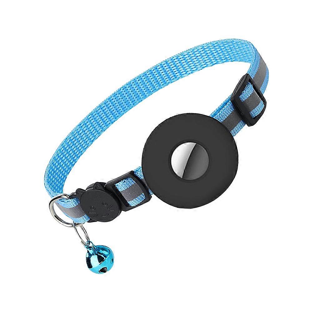 Reflective Pet Collar Bell Cat Collar for Anti-Lost Use 2Pcs Set