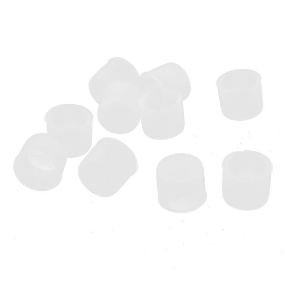 500Pcs/Lot Plug Protective Cover Audio Lotus Head , Transparent