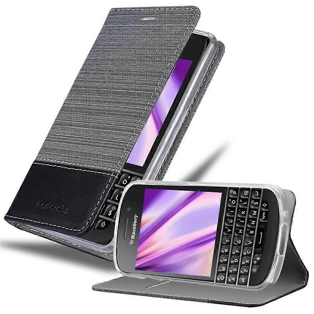Blackberry Q10 Case Protective Case - in jeans look and stand function
