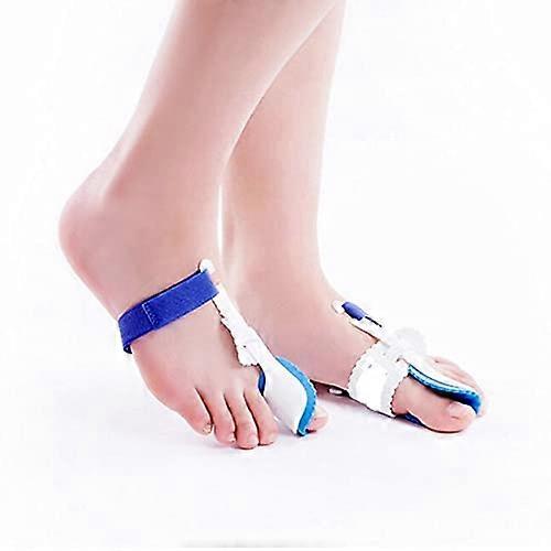 Bunion Splint with Padded Hinged Support, Adjustable Buckle Straps and Overnight Toe Alignment