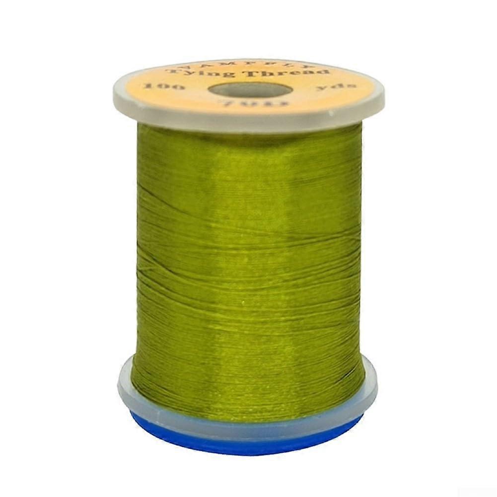 70D Olive Fly Tying Thread with Fluorescent Material for Hooks, HeavyDuty and  Performance
