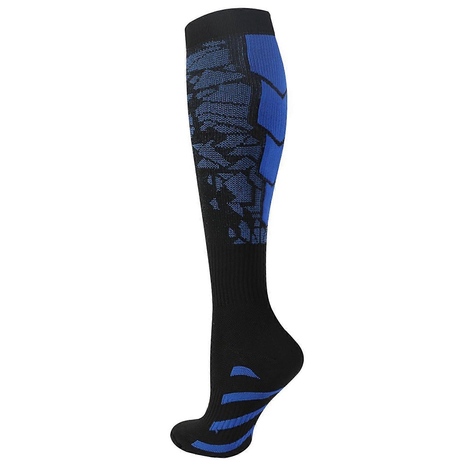 Compression Socks with Scientific Compression Technology, Breathable Long Sports Socks for Running
