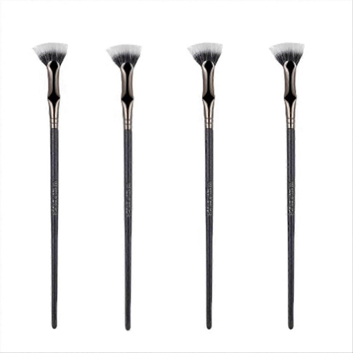 Scalloped Lash Brush, for Upper Lower Eye 4pcs