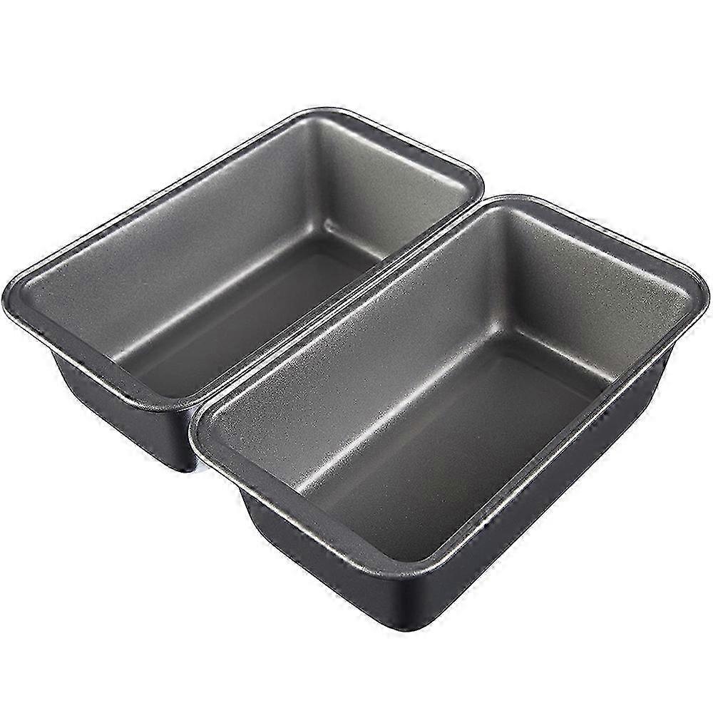 2pcs Baking Non-stick Toast Bread Mold Pound Cake Mold Rectangular Toast Box Oven Special Baking Tray