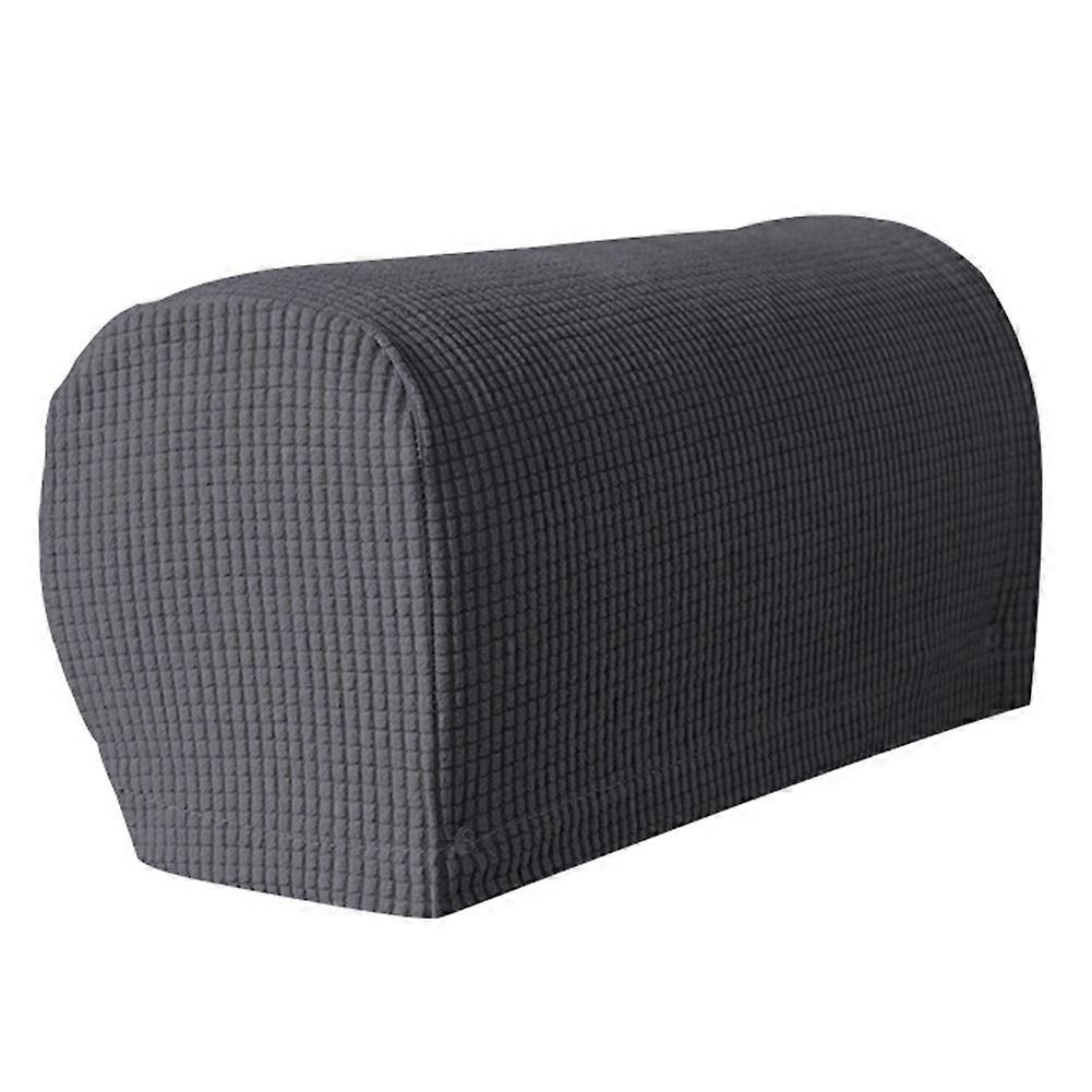 2PCS Soft Stretch Plush Armrest Covers, Stretch Armrest Covers for Chairs/Sofas, Couch Arm Covers,D