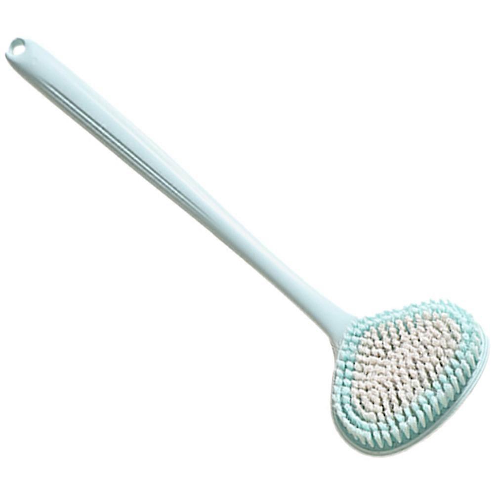 Pink Long Handle Bath Brush Body Scrubber for Shower Use