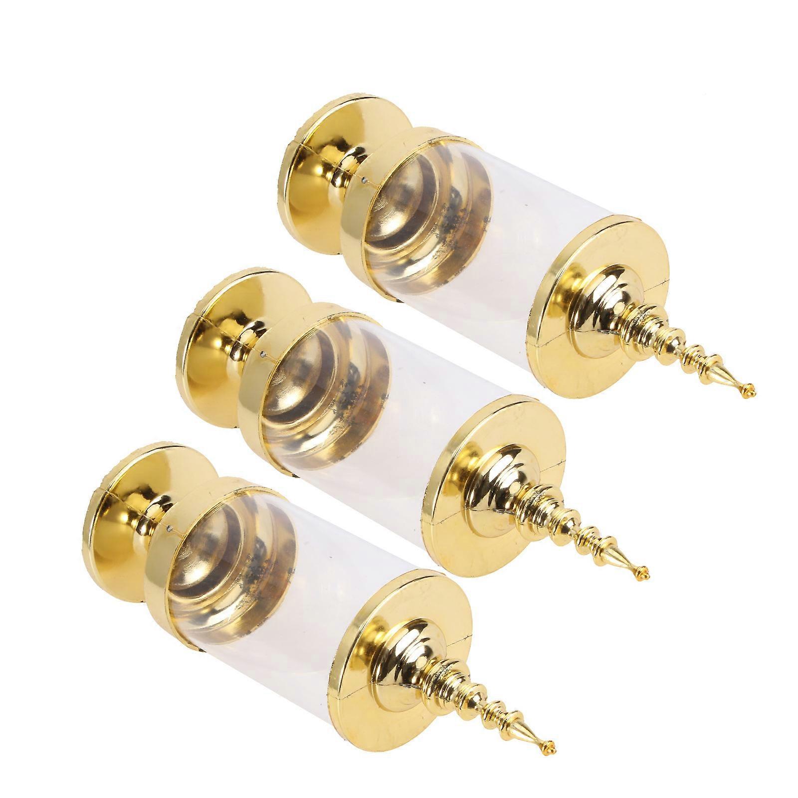 Container Candlestick Design for Storage 3Pcs Boxes