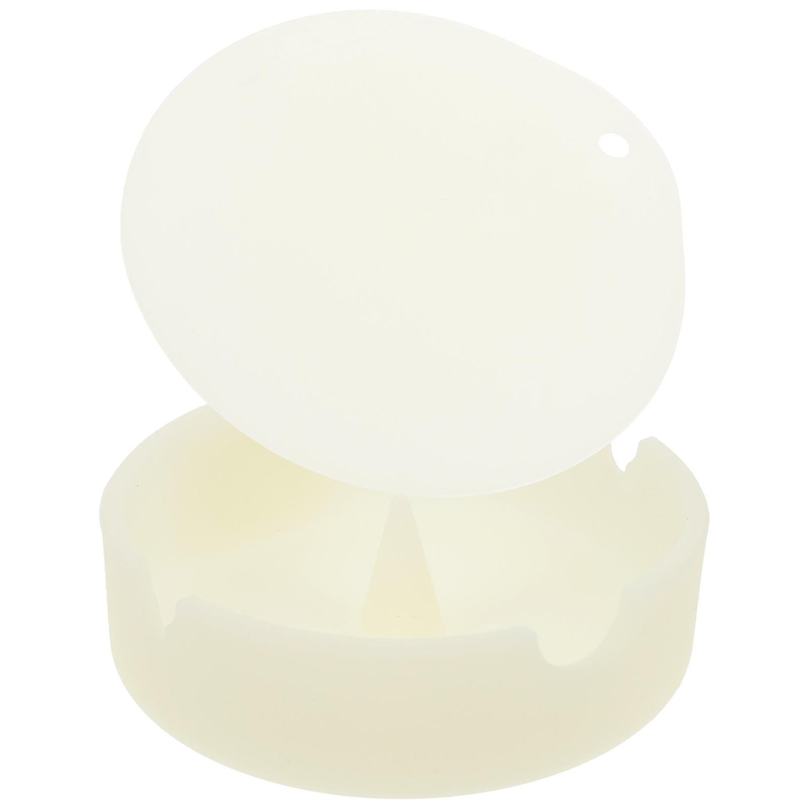 Night Glow Ashtray Silicone Ashtray for Storage Convenient Ash Box Desktop