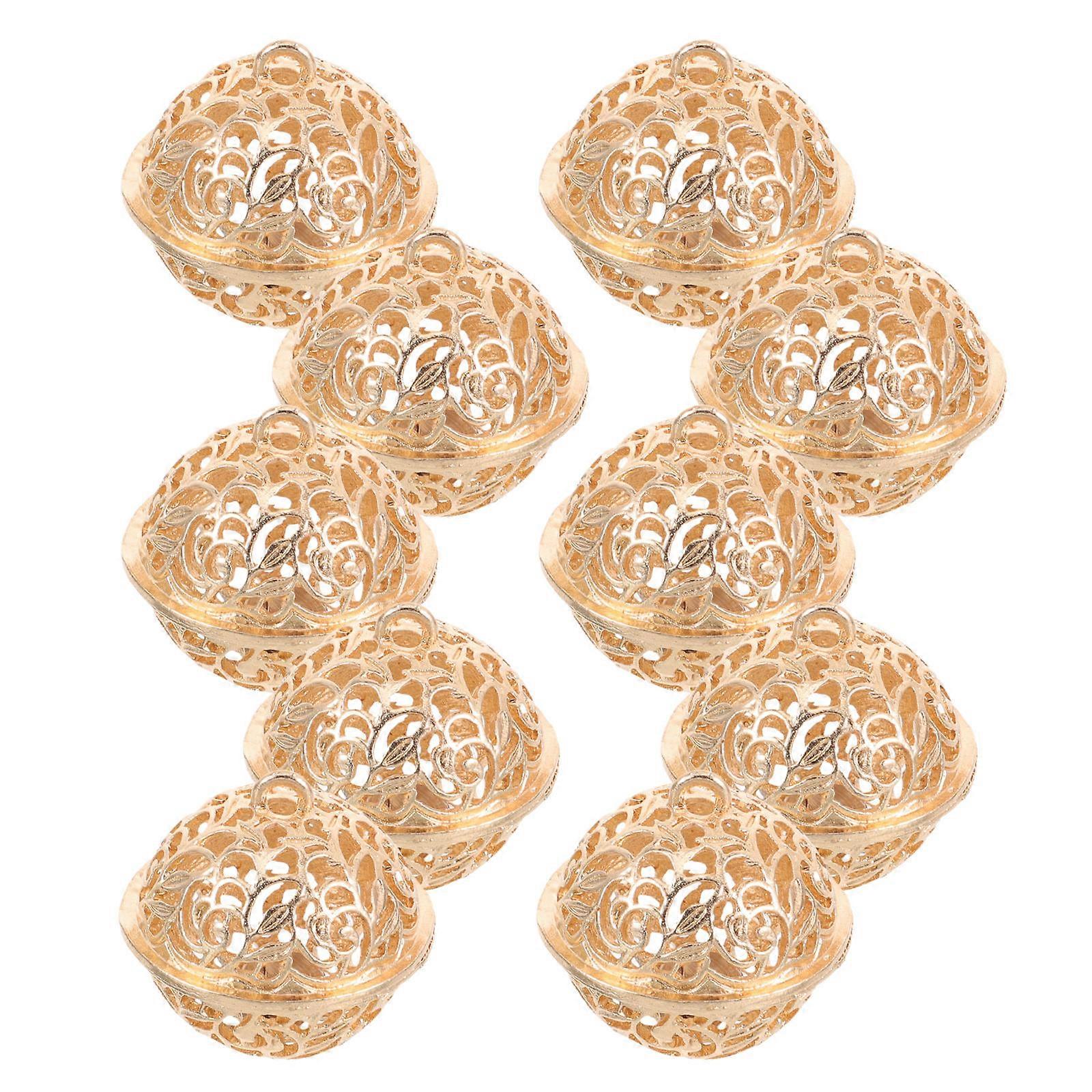 Alloy Alarm Bell Practical Warning Bell for Hiking Activity 10Pcs