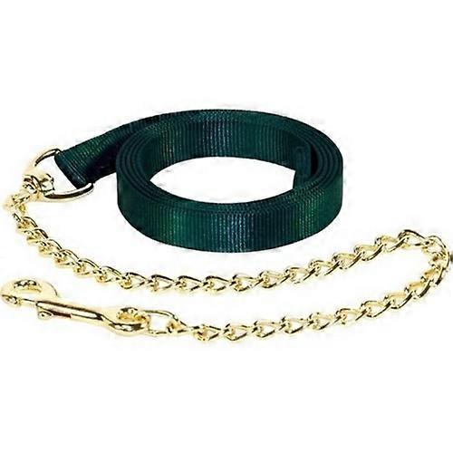 Hamilton Hamilton Nylon Lead W/Chain & Snap, 1 Each, 7 Feet,Hunter Green