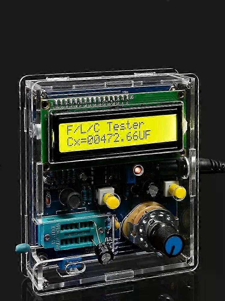 DC5V Inductance Capacitance Measuring Instrument Digital Transistor Tester LCD Frequency Meter USB Cable DIY Electronic Kit
