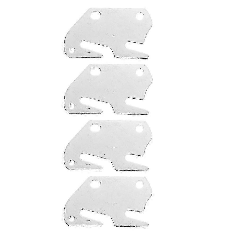 Universal Bed Brackets Headboard Connector for Bed Frame Replacement 4Pcs