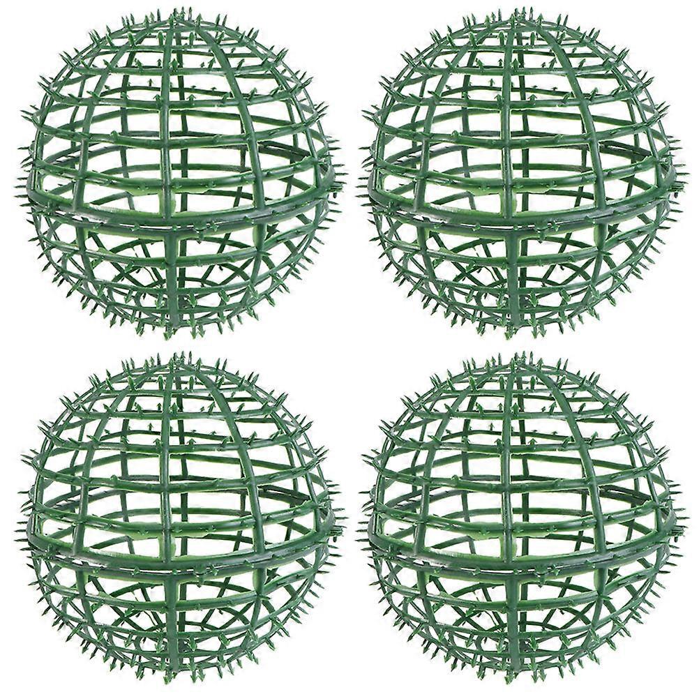 Topiary Frames Plastic Flower Arrangement Rack for Storage Use 4Pcs