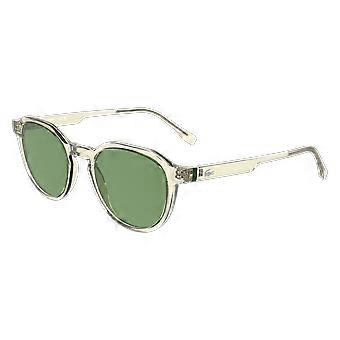 Okulary przeciwsłoneczne LACOSTE L6052S N 750 PRZEZROCZYSTE ŻÓŁTE 51/21/145 MĘSKIE
