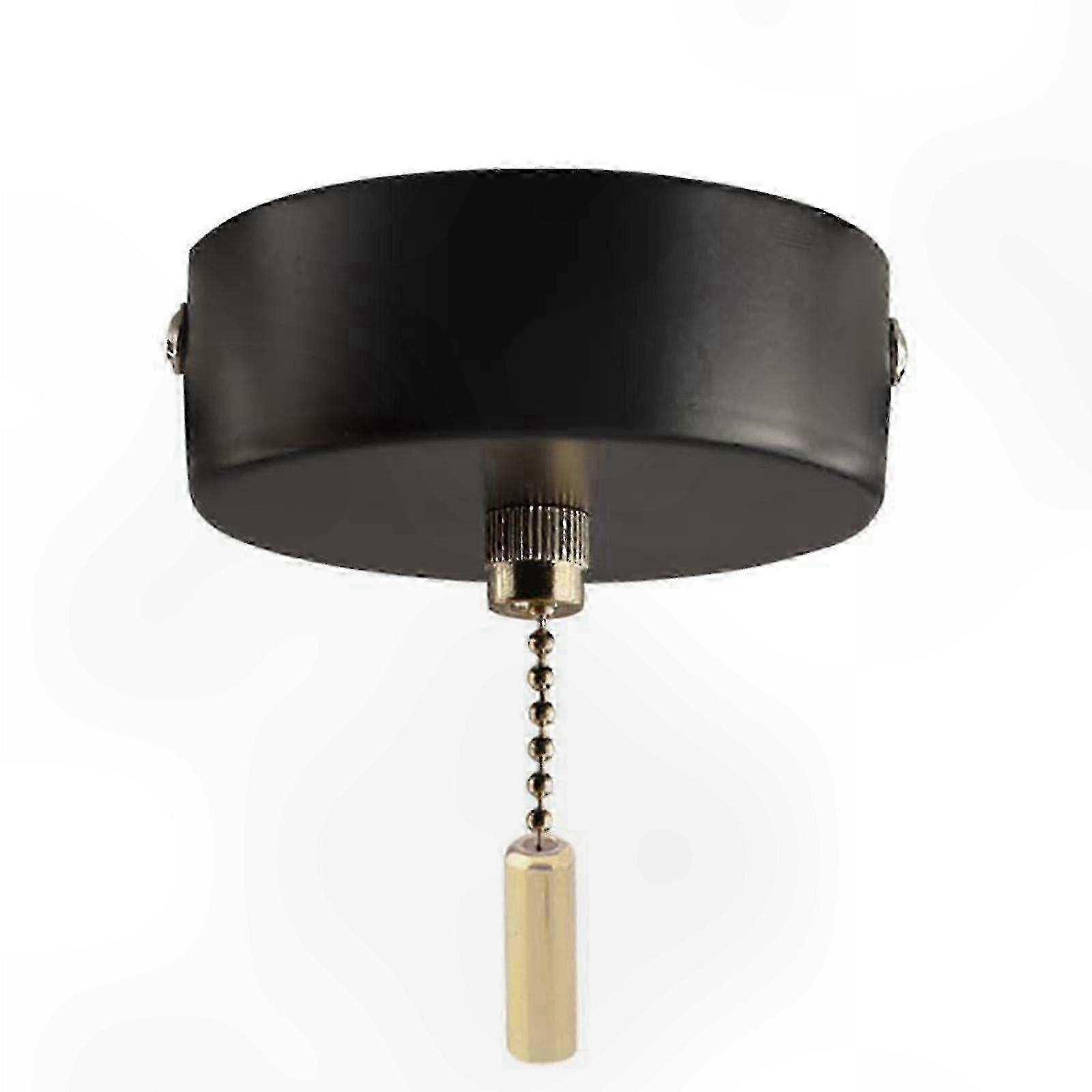 Metal Pull Chain Light Switch compatible Indoor Use, Sturdy Design with Simple Mounting Compatibility