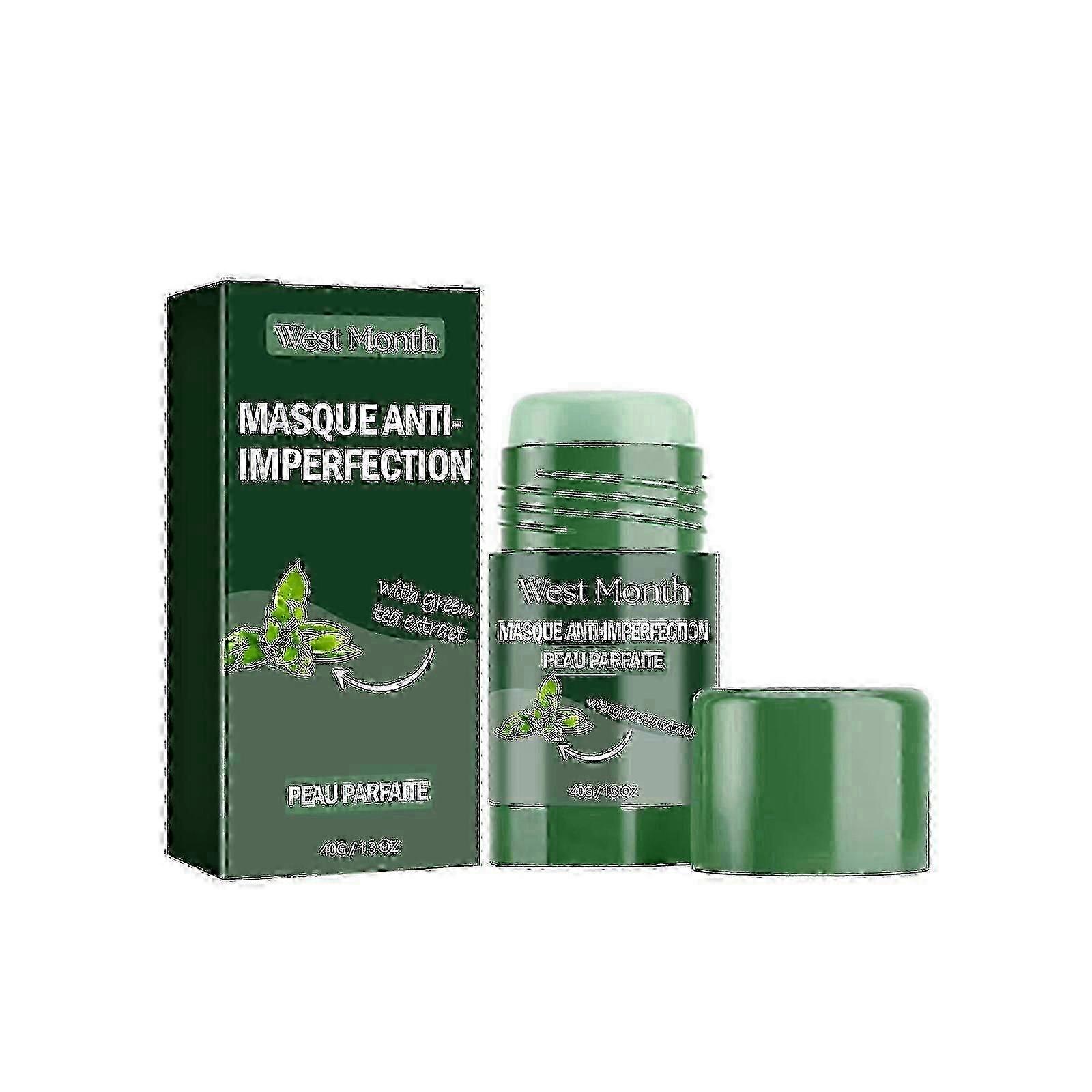 Green Tea Mask Stick Clean Repair Face Solid Mask