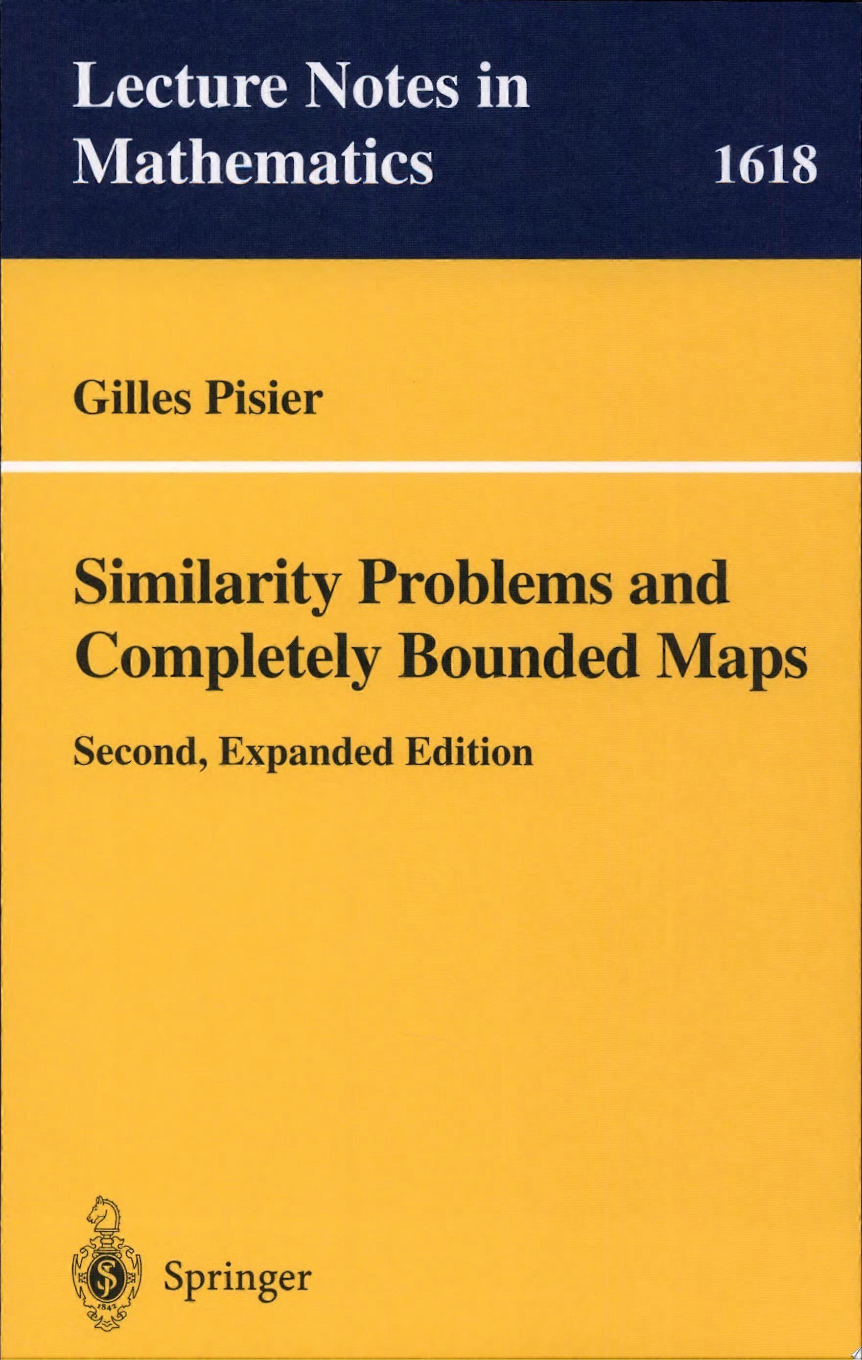 Similarity problems and completely bounded maps