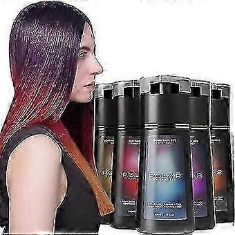 Szampon do farbowania włosów, Szampon do farbowania włosów Polar, Szampon do natychmiastowego farbowania włosów Polar Haircare, Naturalny szampon koloryzujący do pokrycia siwych włosów, Odpowiedni dla kobiet i mężczyzn