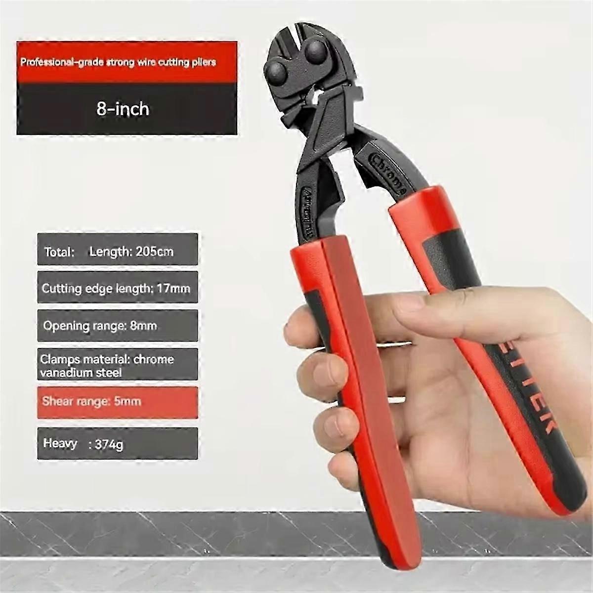 Mini Bolt Cutter Multitool Steel Wire Cutter Labor-Saving Multi-Functional Cutting Iron Wire Wire Br