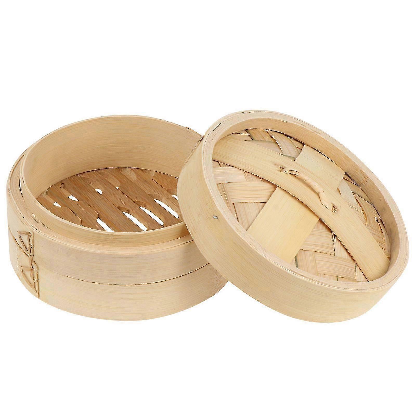 Multi-Functional Bamboo Steamer for Food Steaming 1Set Kitchen Essential