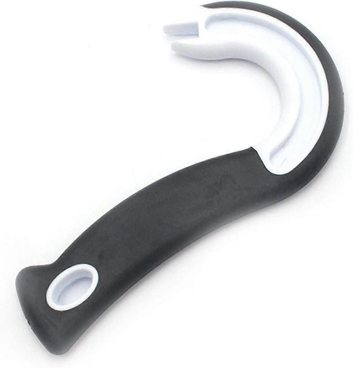 Easy Open Ring Pull Can Opener, Ergonomic Can Ring-Pull Helper J Shape Ring Pull Can Opener Ring Hook Pulling Jar Opener Manual Ring-Pull Cans Lid Ope