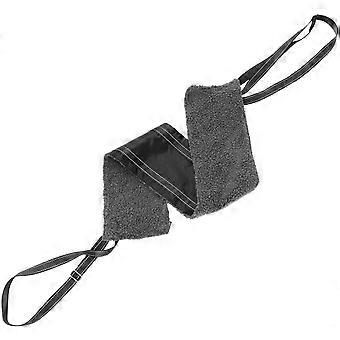 Portable Dog Lift Harness for Outdoor Use 4Pcs Black Sling
