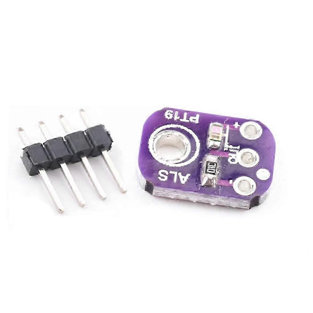 ALS-PT19 Analog Light Sensor Module High Dynamic Range Light Sensor Breakout Board 2.5V-5.5V Light UV Sensor Module 3PCS