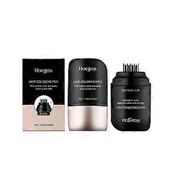 Wasserfester Haarfarbstift, natürliche Abdeckung, Pflanzenhaarpflegemittel, mild, ohne das Haar zu schädigen, 15 g