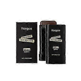 Hoegoa brown hair color stick - touch up hair naturally, portable design, hair color correction stick for for daily skin care daily care