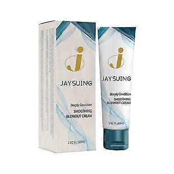 Creme de Alisamento de Cabelo com Queratina - Controle de Frizz, Brilho e Reparação de Danos para Cabelos Lisos e Saudáveis