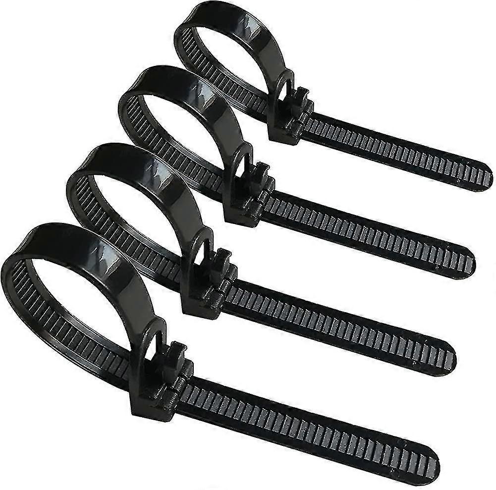 100 Packs Reusable Adjustable Tough Nylon Cable Ties