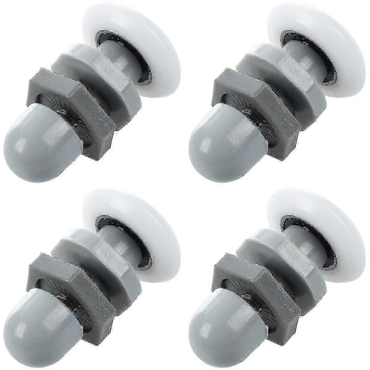 4x Replacement Shower Door Roller Wheel Runner Diameter 25mm