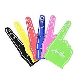 6pcs Schaumfinger Sportveranstaltungen Schaum Handhandschuhe Handfläche Schaum Finger Hand Handschuhe