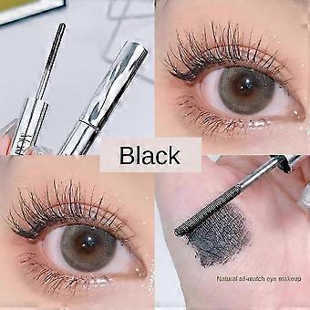 Lengthening Curling Waterproof Non-Smudging Natural Thick Long Lasting Thread Mascara - Black and Brown Meishi Fei Steel Tube Eyelash Primer