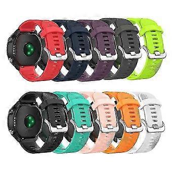 Ademende siliconen polsband voor Garmin Forerunner 645 Smart Watch