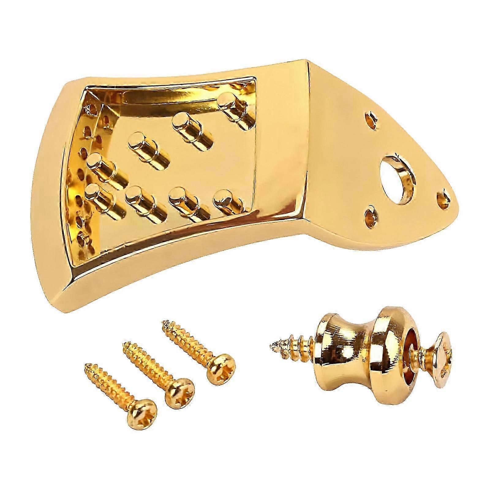 8-String Arched-Top Mandolin Bridge