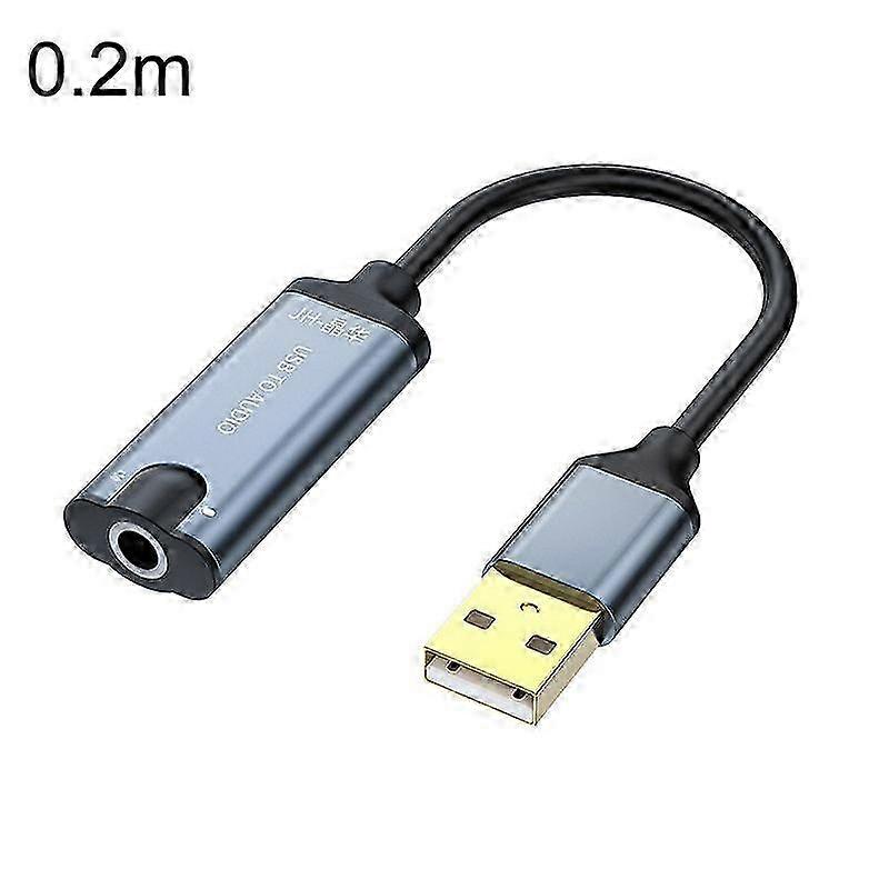 0.2m USB To 3.5mm Audio Adapter