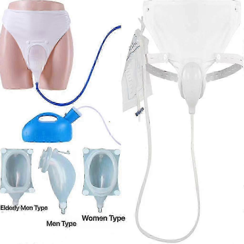 Reusable Silicone Urine Collector Set
