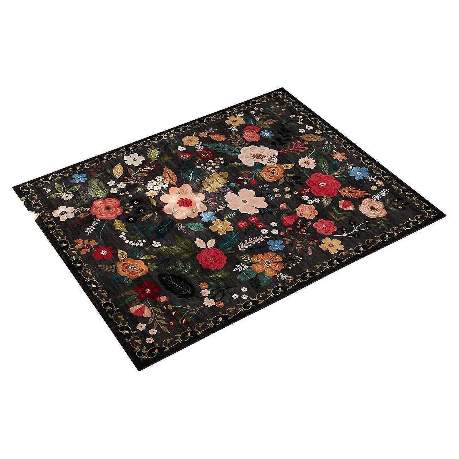Low Pile Machine Washable Boho Door Mat