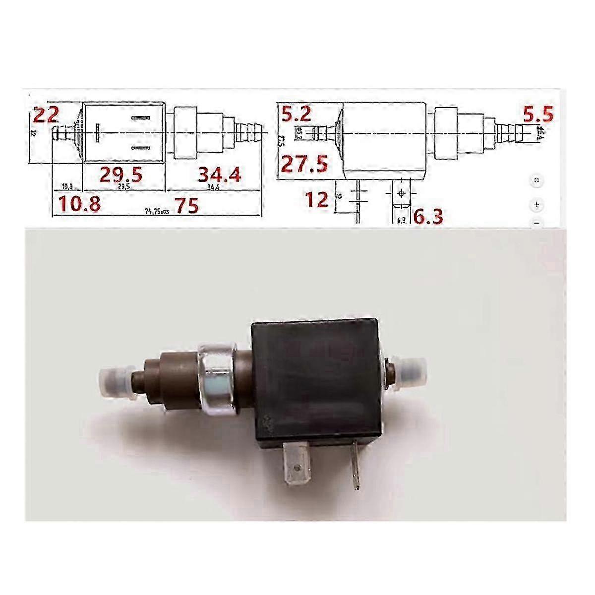 Electromagnetic Pump Replacement compatible with CEME E15 Model 19W 220V Steam Iron