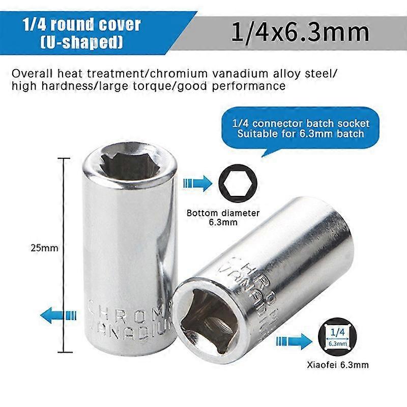 Hex Shank Socket Bits Converter Socket Adapter Impact Socket Conversion Adapter Tool Install Replace Repair Tools