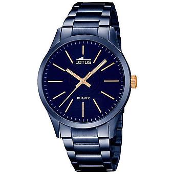 Lotus smart casual Quartz Analog Man Watch with 18163/2 Stainless Steel Bracelet