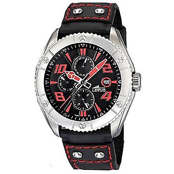 Lotus sport Quartz Analog Man Watch with Cowhide Bracelet L15690/4
