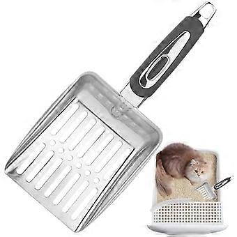 Non-Stick Cat Litter Scoop, Durable Poop Sifter Shovel for Multiple Pets, Easy Clean Kitty Scooper for Indoor & Outdoor Use mm