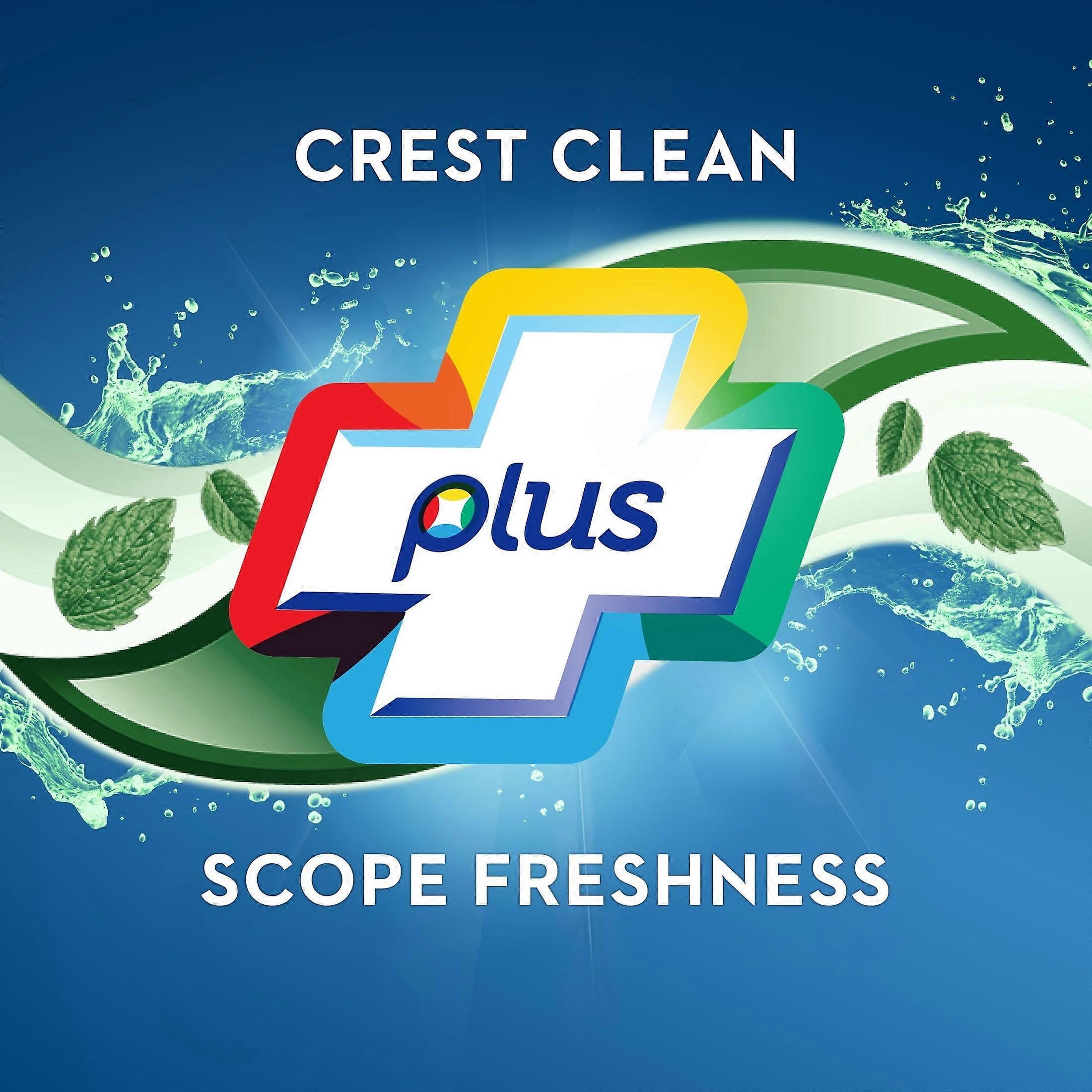 Crest Complete Plus Scope Minty Fresh Liquid Gel Toothpaste 4.6 Oz