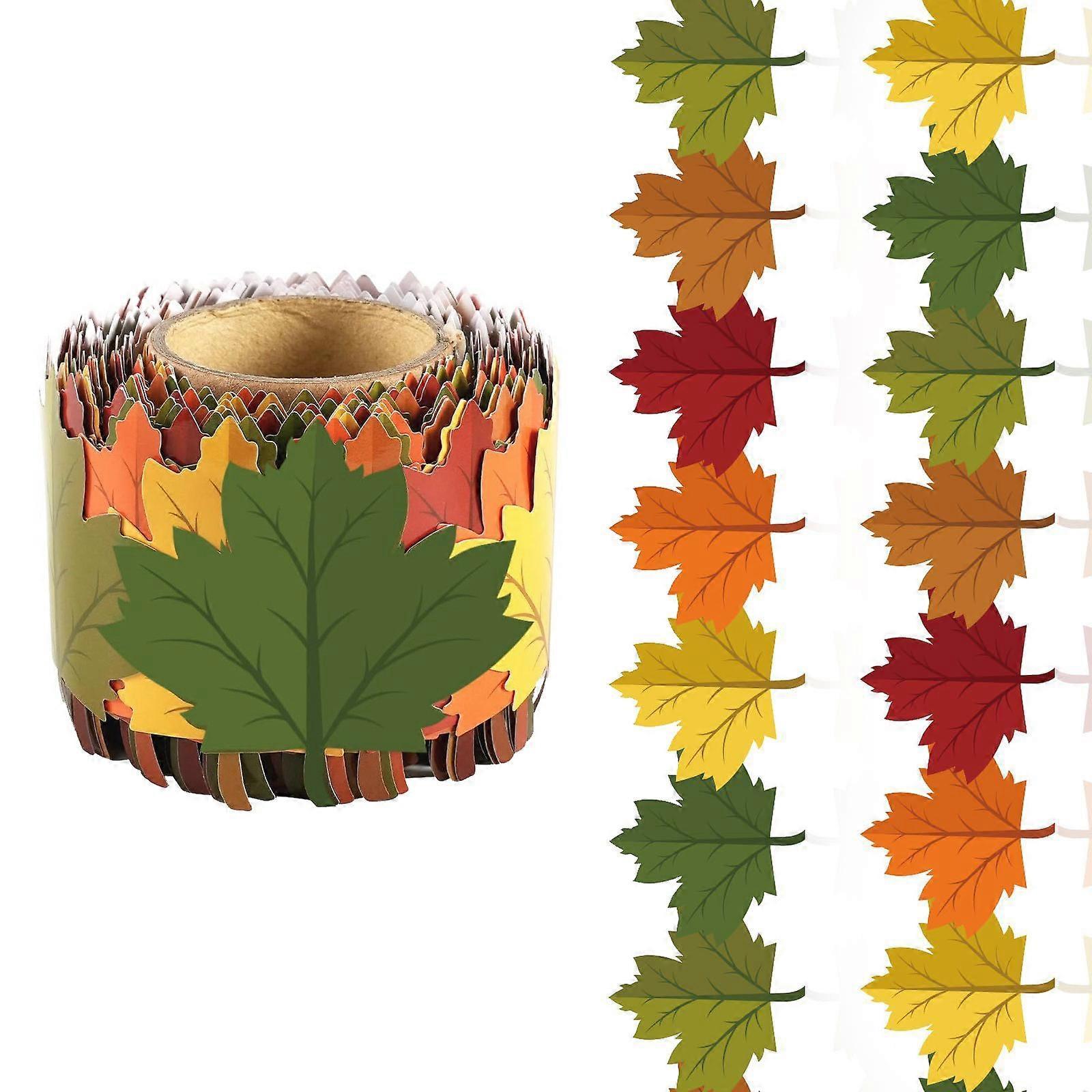 50ft Fall Leaf Classroom Border