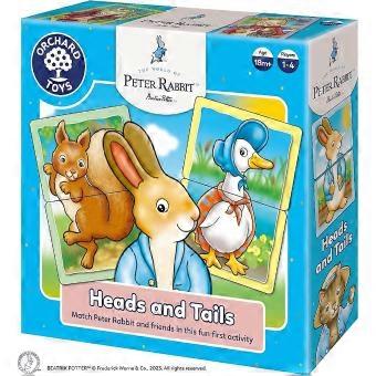 Peter Rabbit Heads And Tails Matching Game